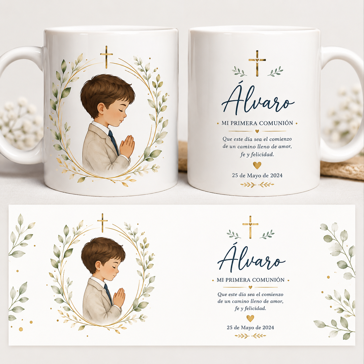 Taza Personalizada de Comunión
