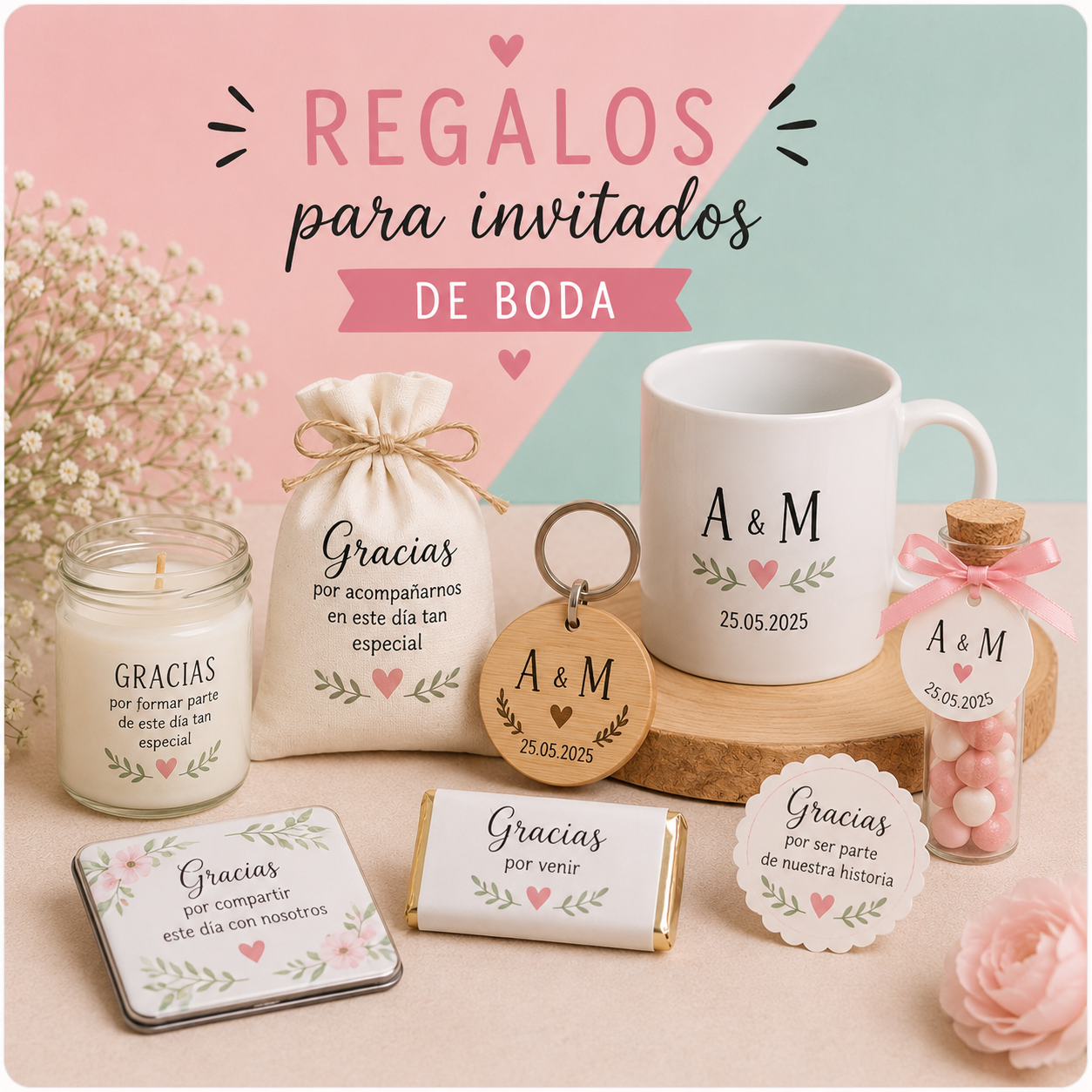 Regalos invitados de Boda