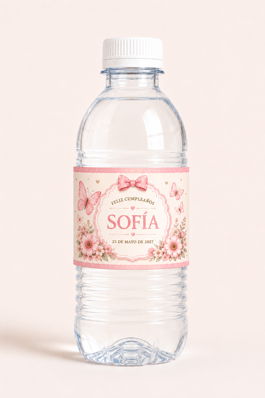 💧 Etiquetas Personalizadas para Botellas de Agua