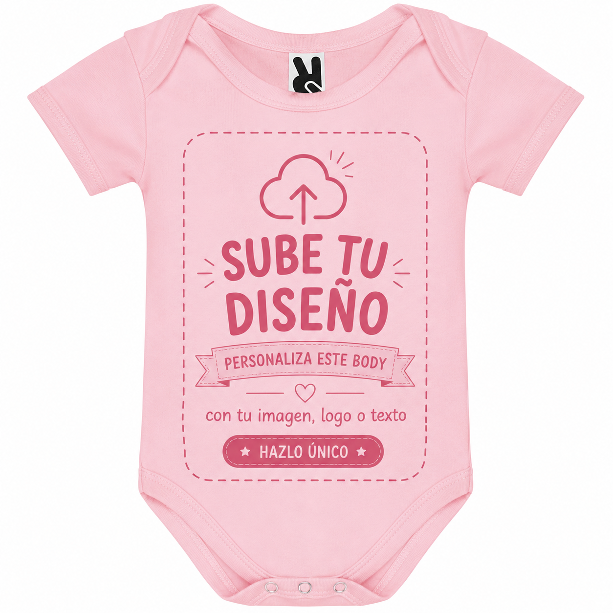 Body Personalizados Mangas Cortas