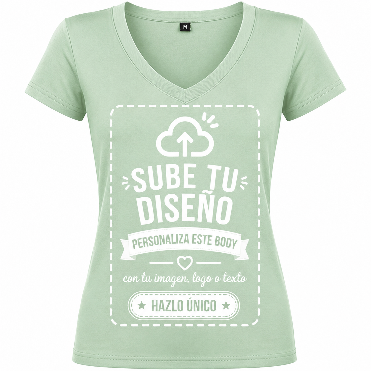 Camisetas de Mujer (Cuello V)