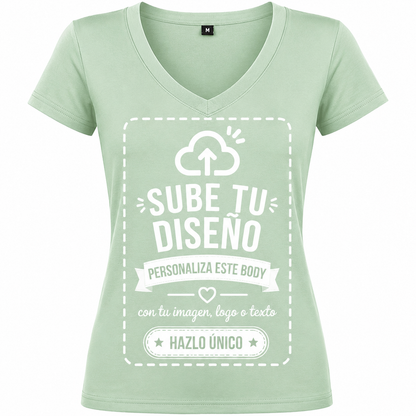 Camisetas de Mujer (Cuello V)