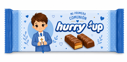 🍫 Chocolatina Personalizado para Comunión
