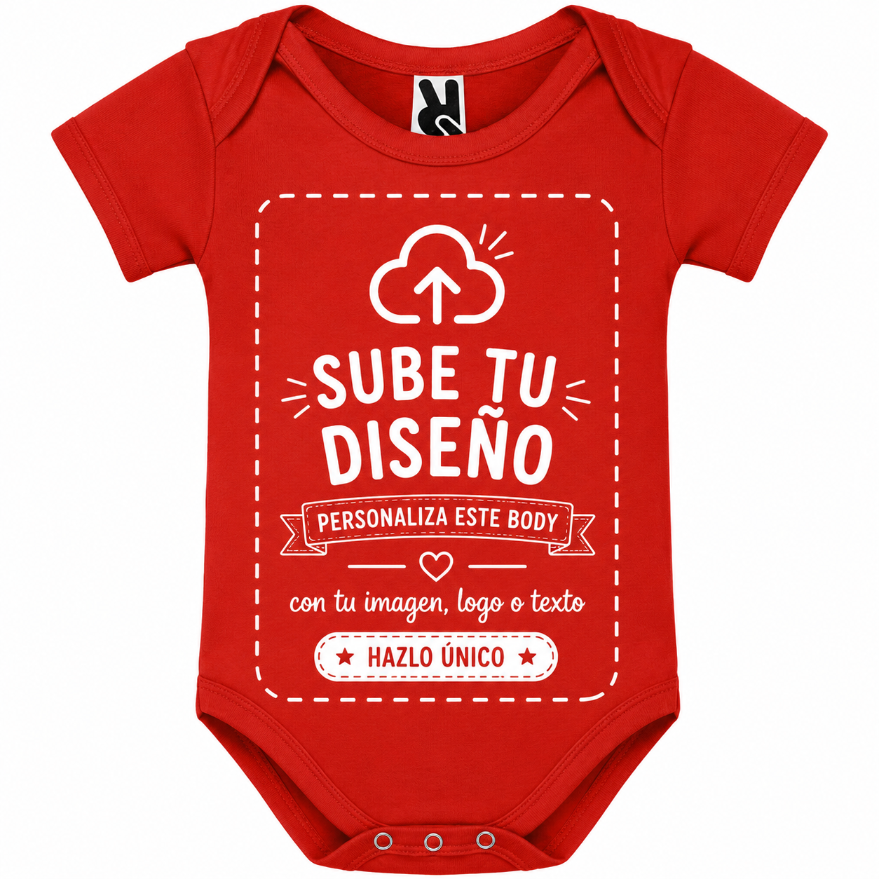 Body Personalizados Mangas Cortas