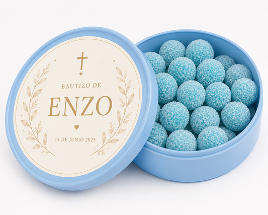 🍬 Picagums Personalizados para Bautizo