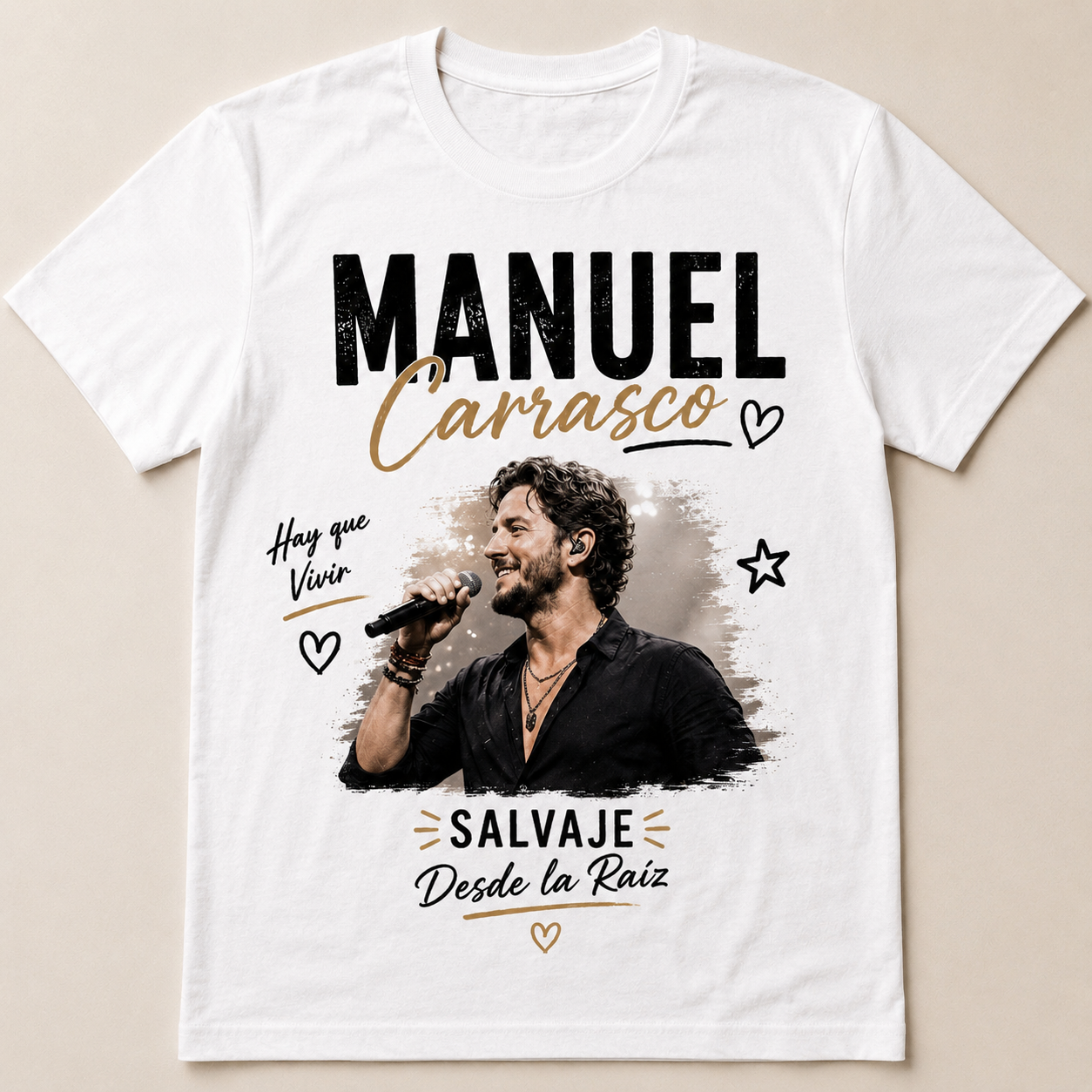 Camisetas Personalizada para Conciertos