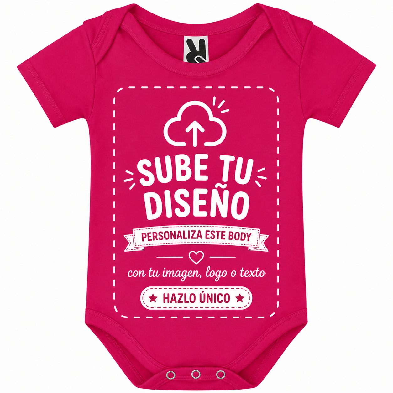 Body Personalizados Mangas Cortas