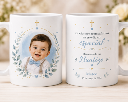 Tazas Bautizos Personalizadas