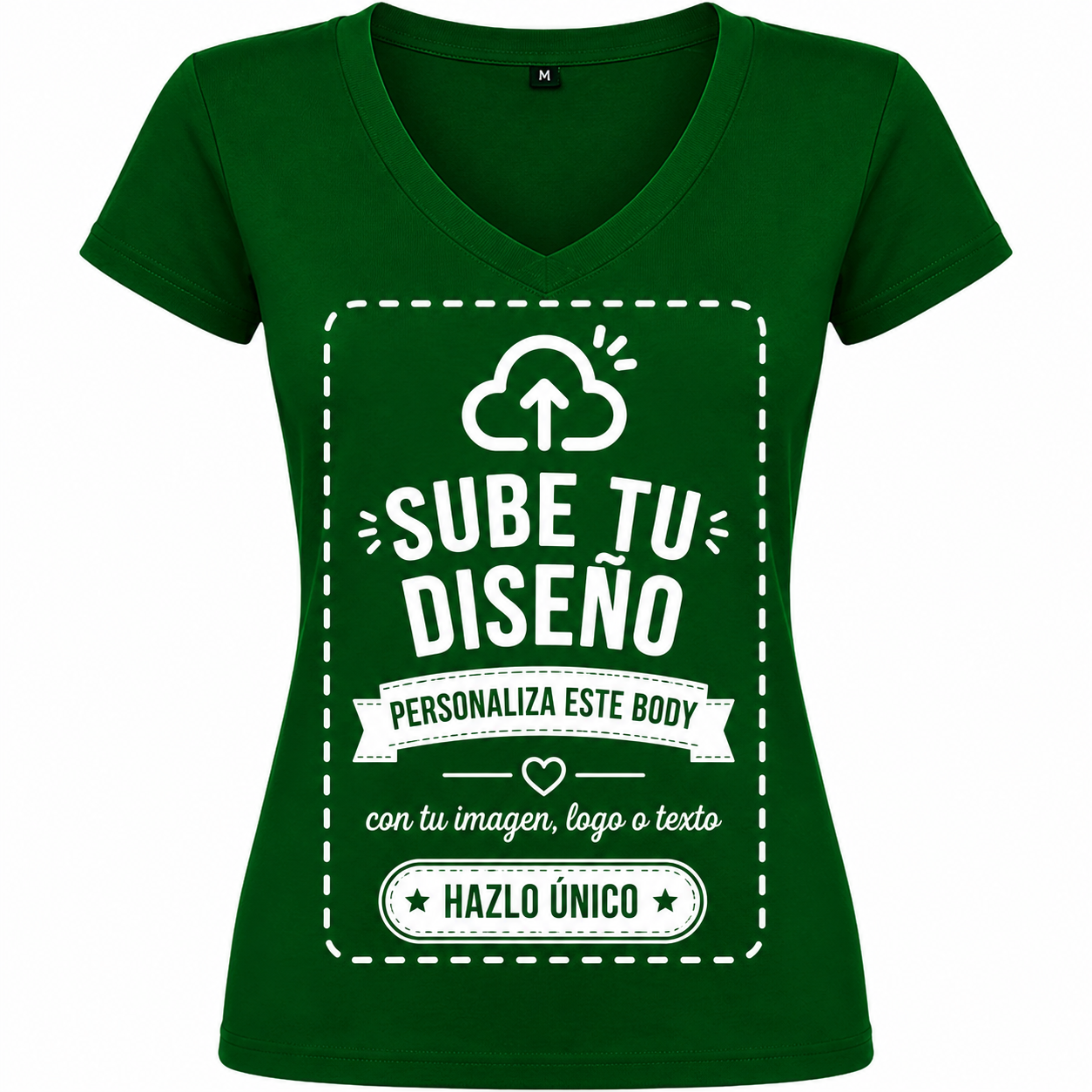 Camisetas de Mujer (Cuello V)