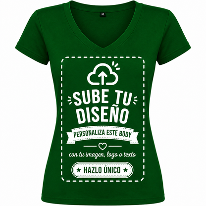 Camisetas de Mujer (Cuello V)