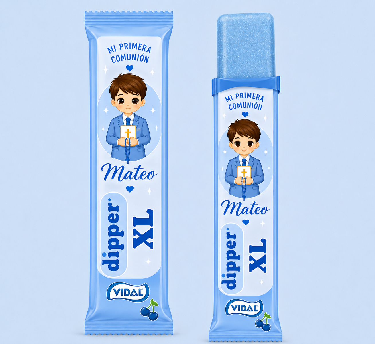 🍭 Dipper XL Personalizado para Comunión