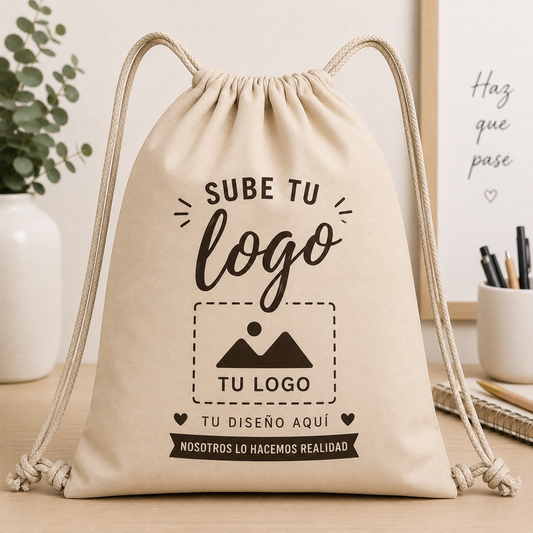 Mochila Saco Tela