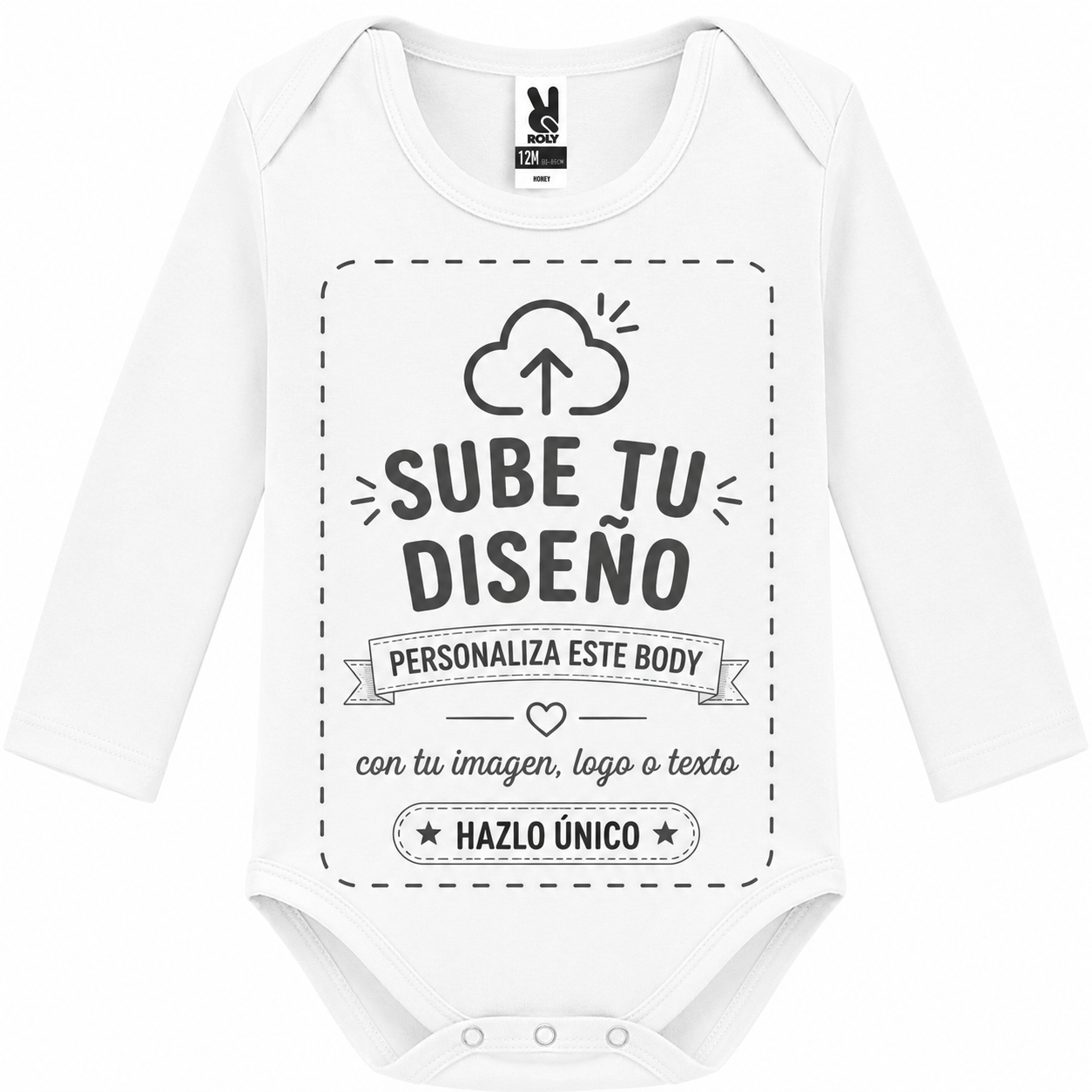 Bodies Personalizados Manga Larga