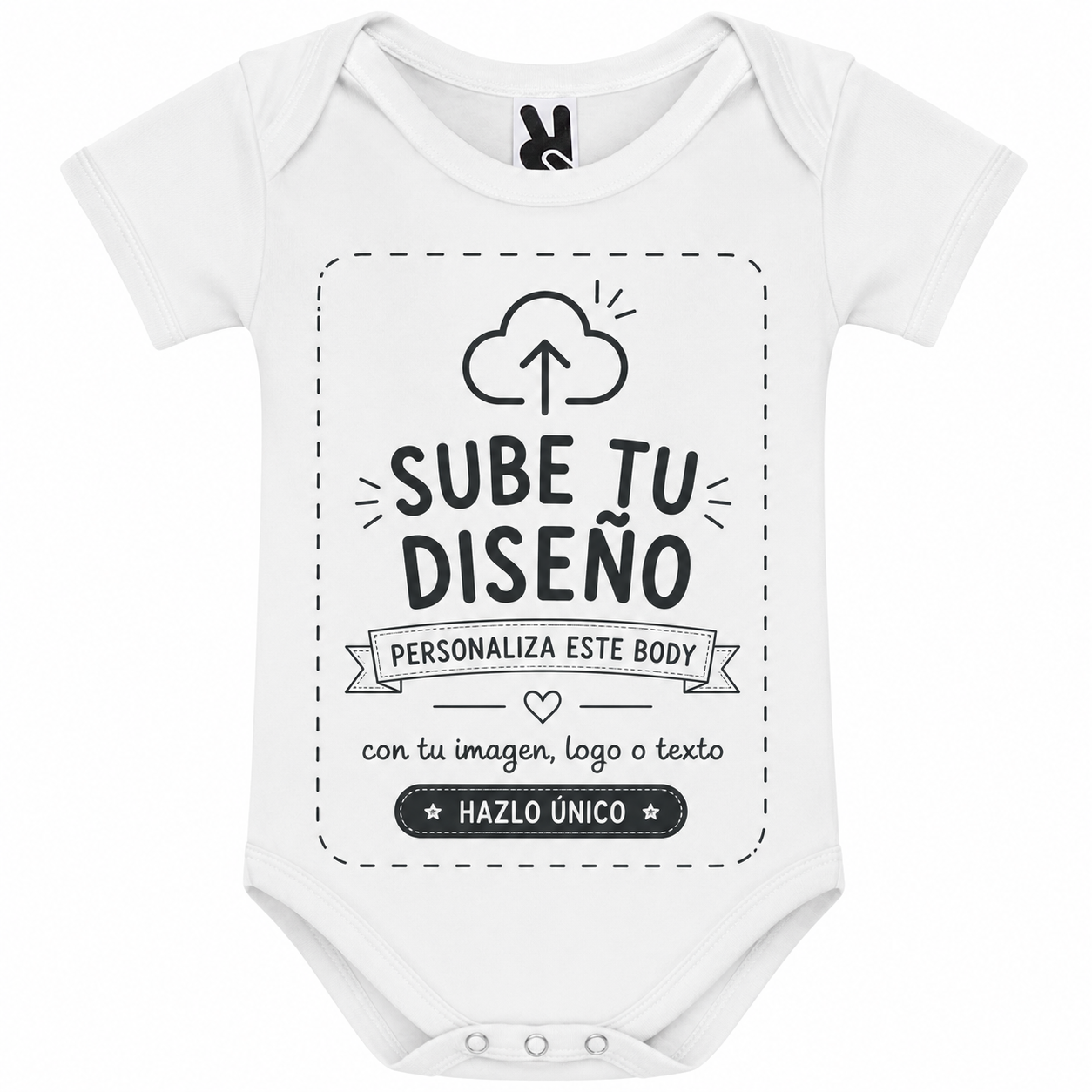 Body Personalizados Mangas Cortas