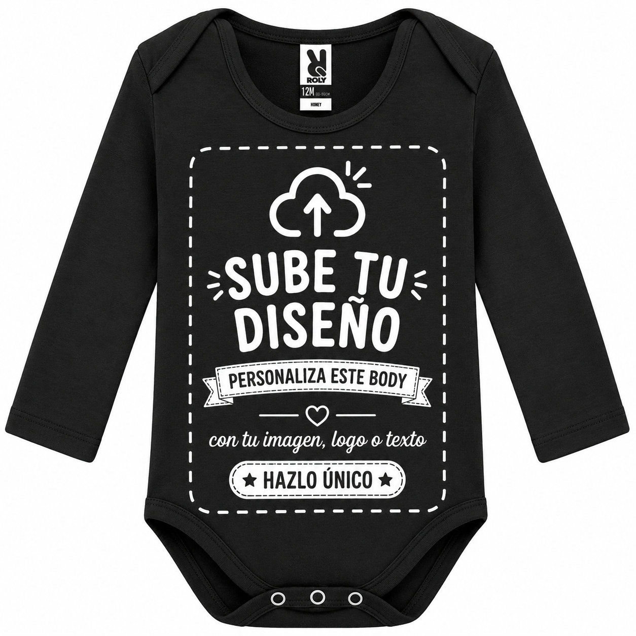 Bodies Personalizados Manga Larga