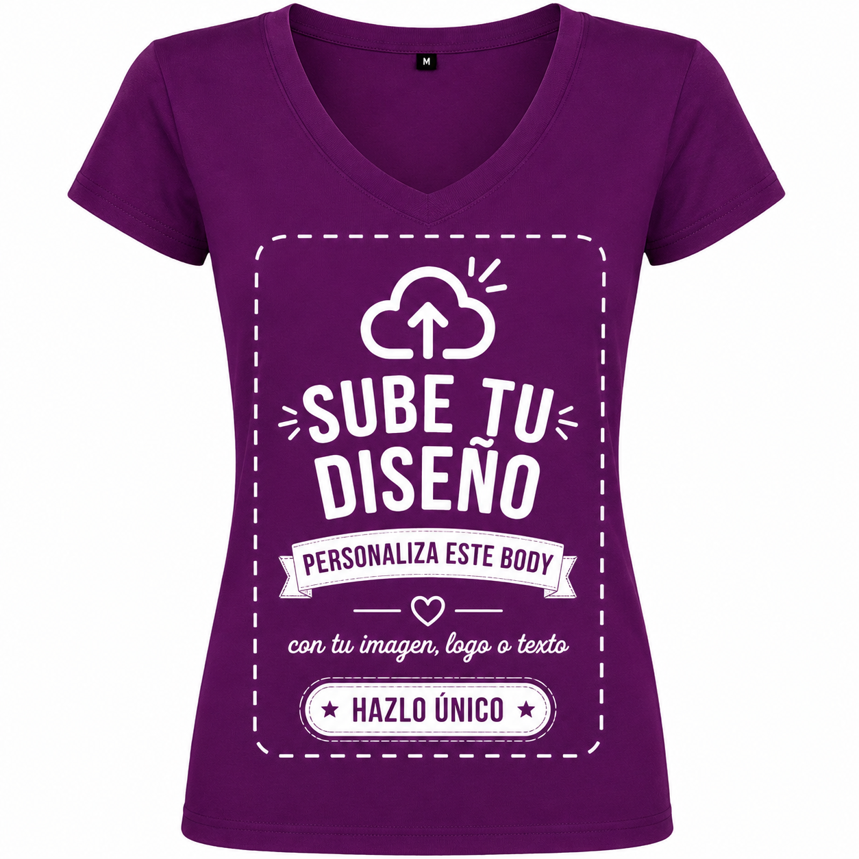 Camisetas de Mujer (Cuello V)
