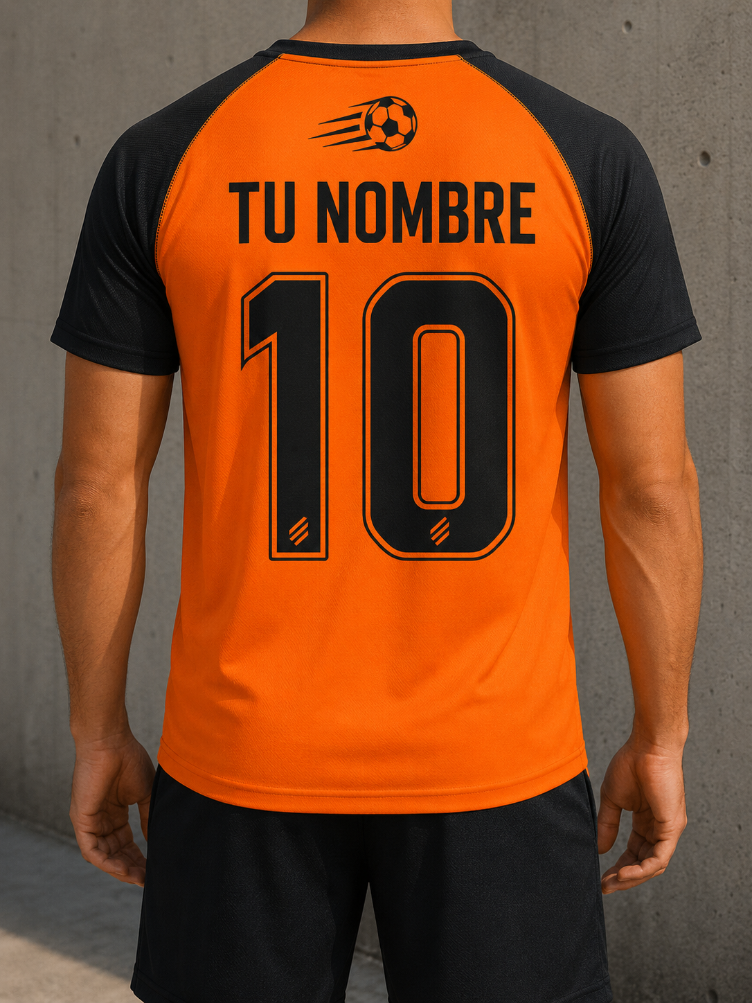Camisetas de Fútbol Mangas de Color