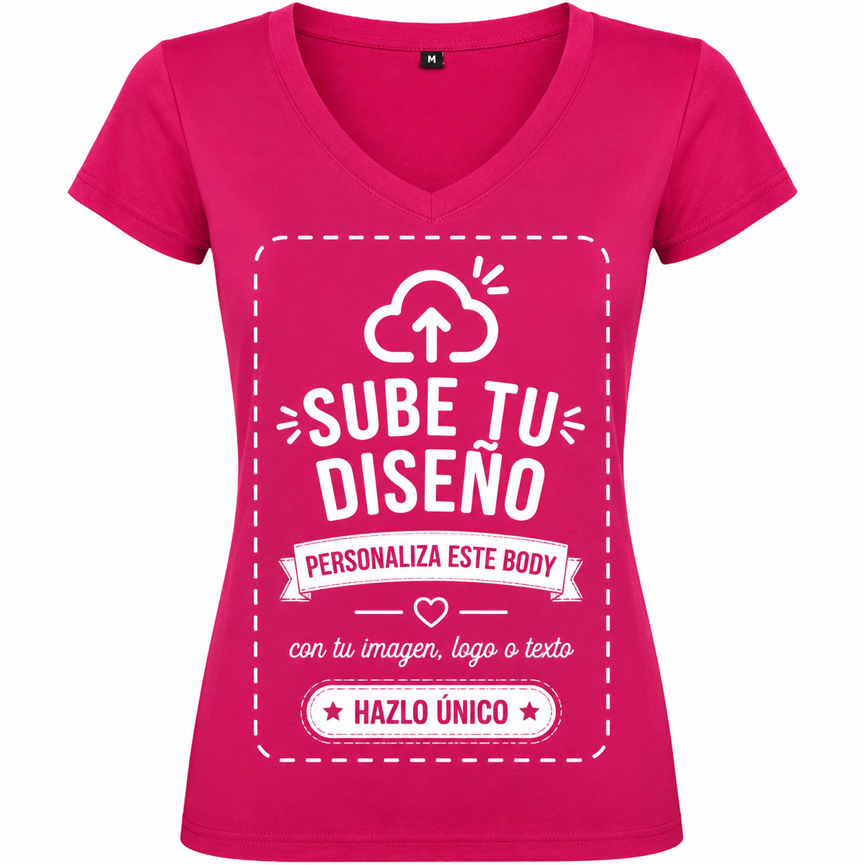 Camisetas de Mujer (Cuello V)