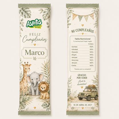 Aspitos Cumpleaños Infantil Personalizados