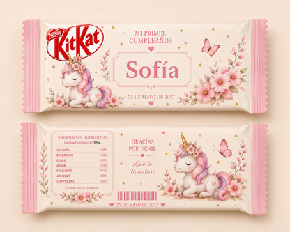 🍫 KitKat Personalizado para Cumpleaños