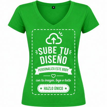Camisetas de Mujer (Cuello V)