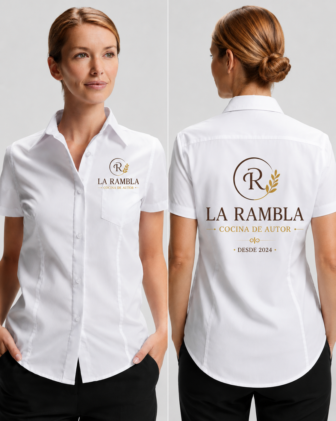Camisa de manga cortas