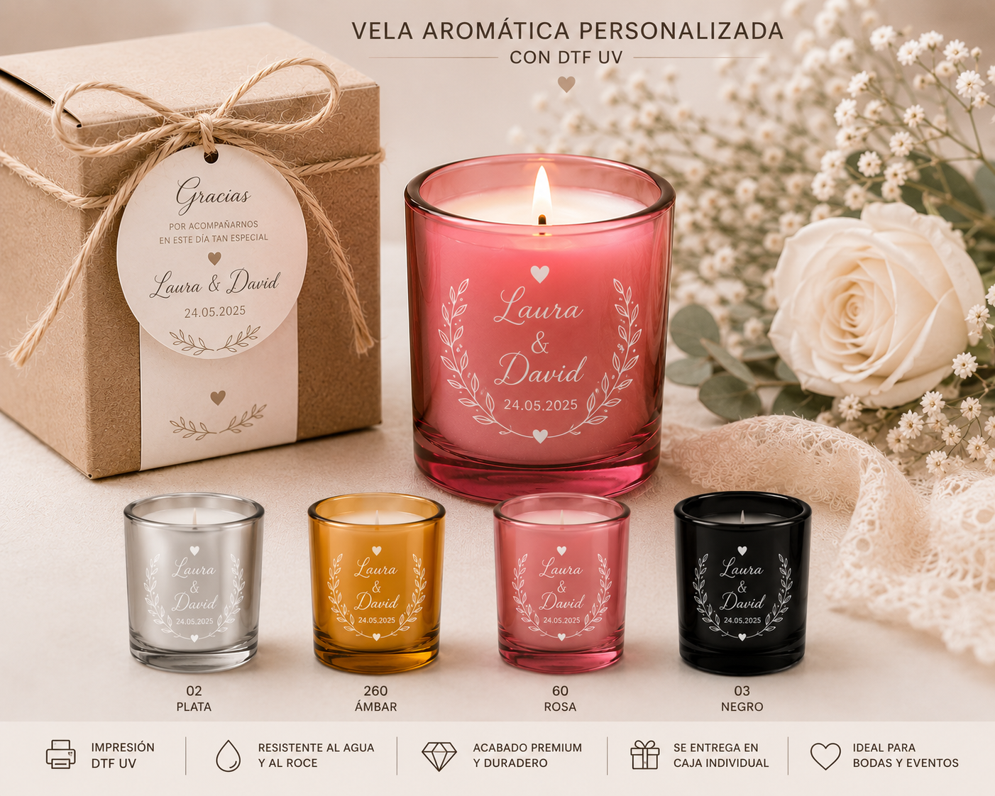 Velas Personalizadas