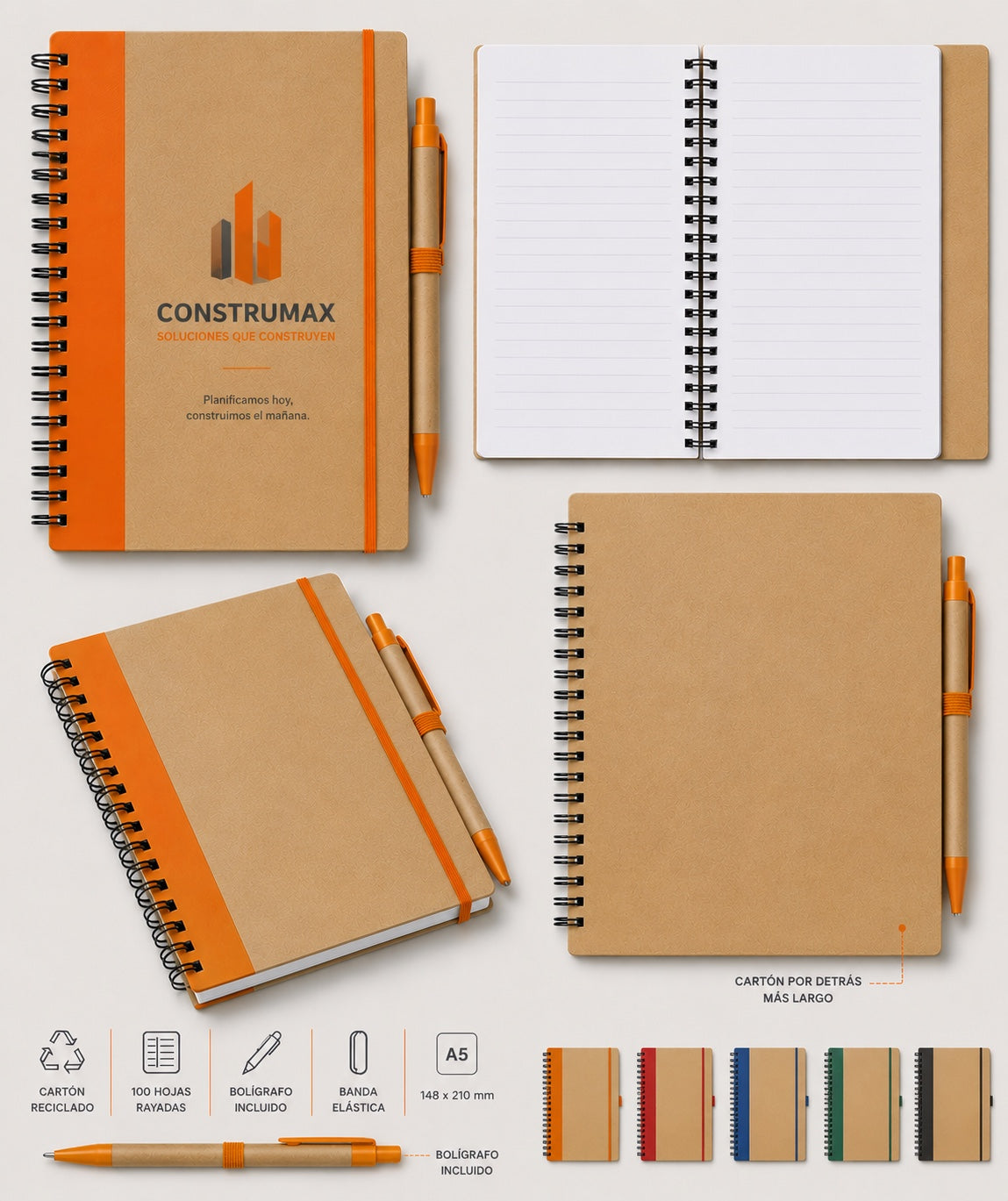 Liberta A5 con logo