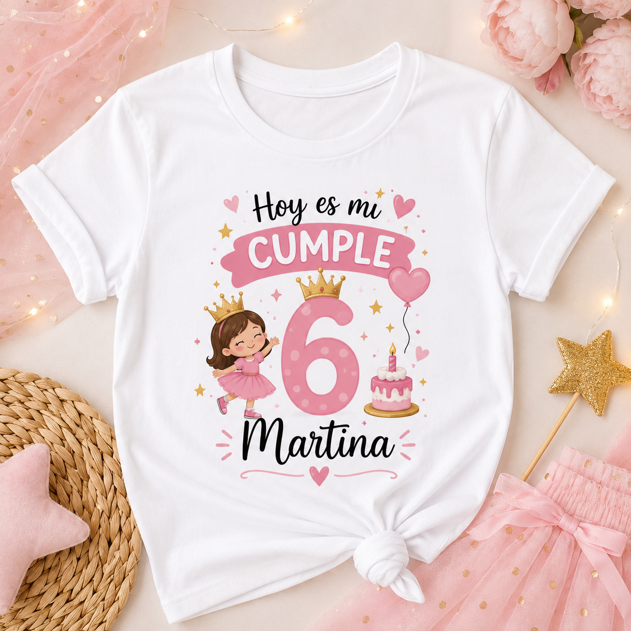 Camiseta Personalizada Niños (IMAGEN FRONTAL)