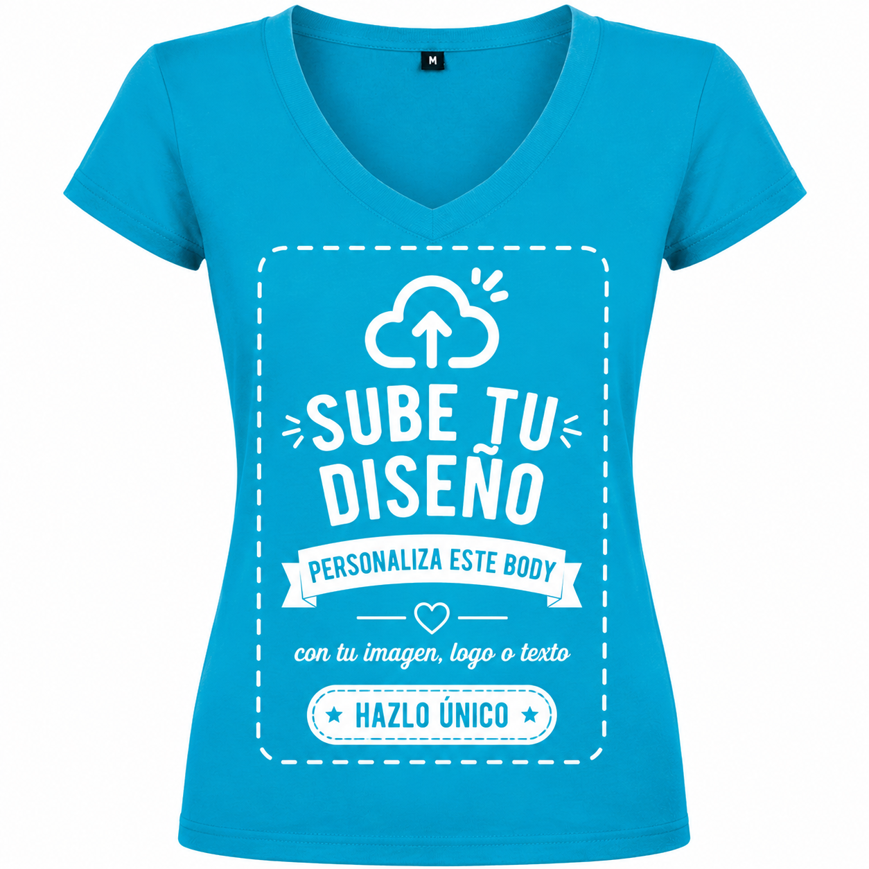 Camisetas de Mujer (Cuello V)