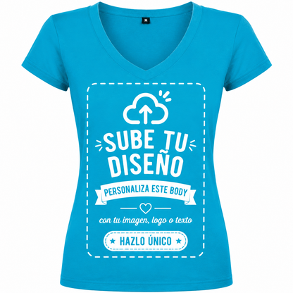 Camisetas de Mujer (Cuello V)