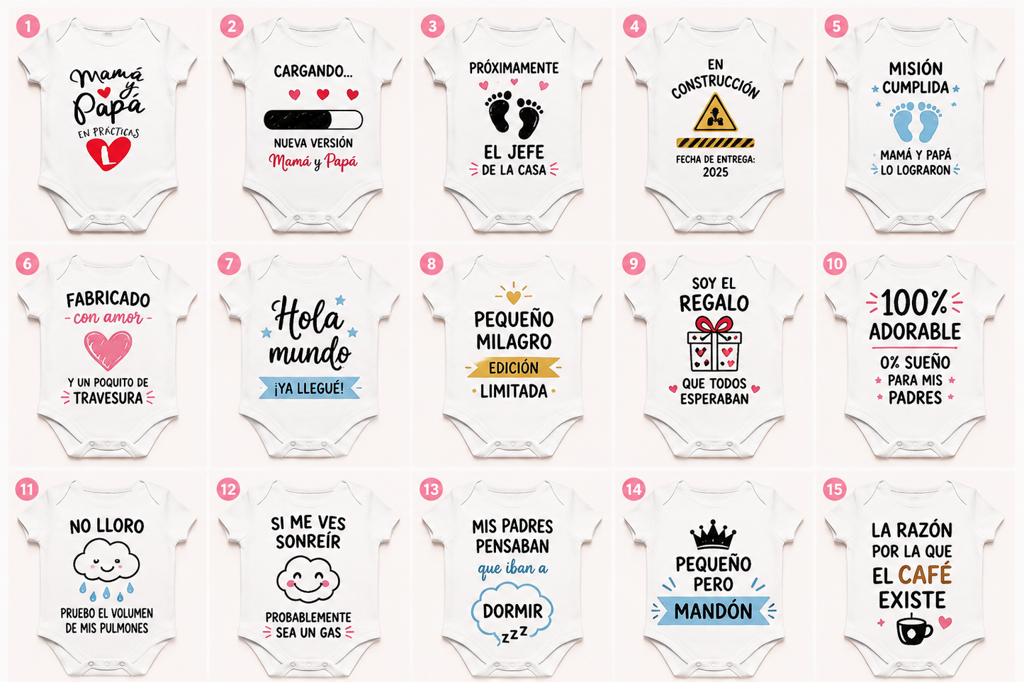 👶 Bodys de Bebé Personalizados