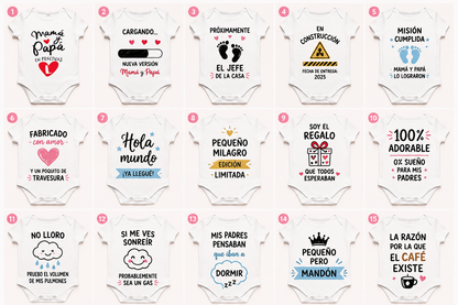 👶 Bodys de Bebé Personalizados