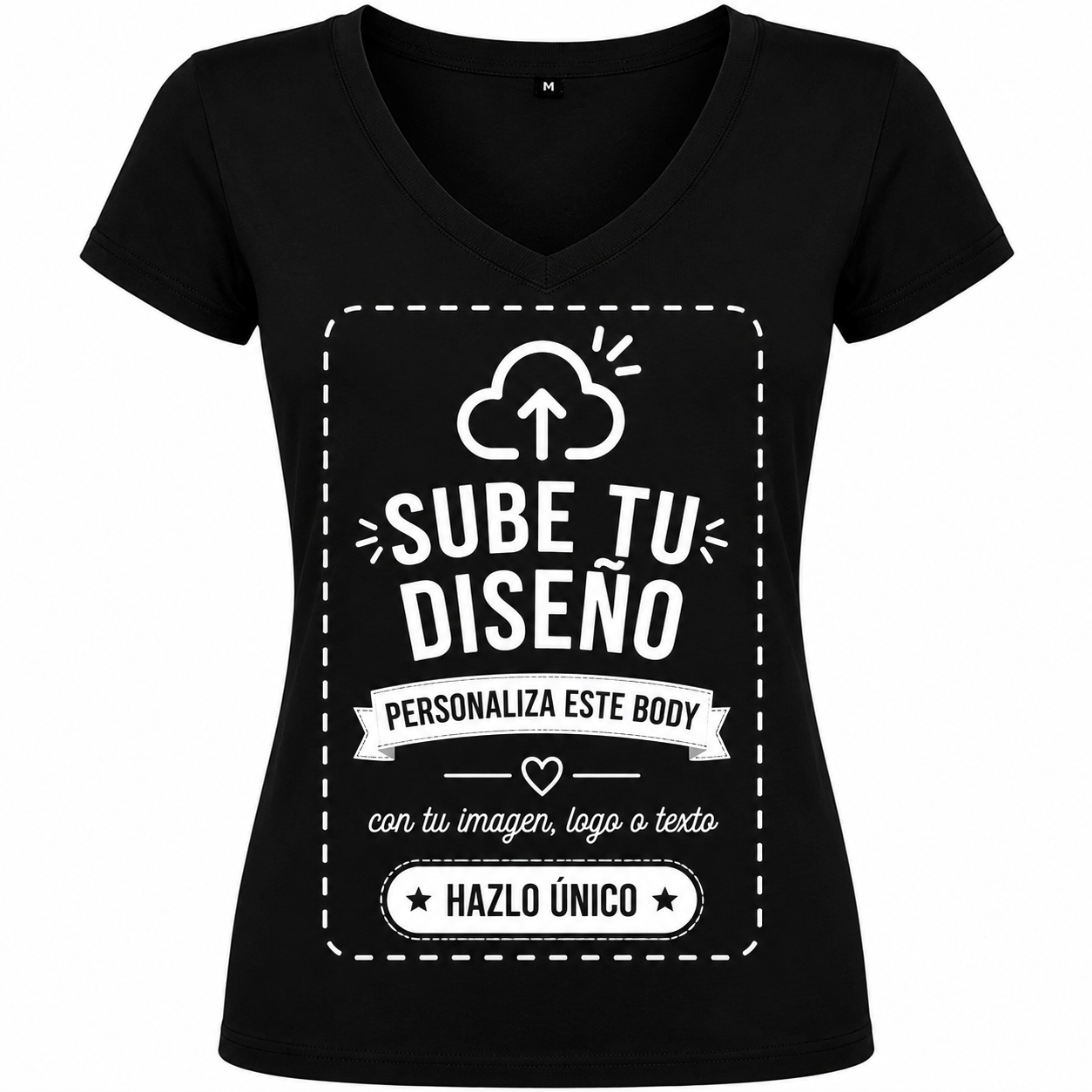 Camisetas de Mujer (Cuello V)