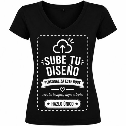 Camisetas de Mujer (Cuello V)