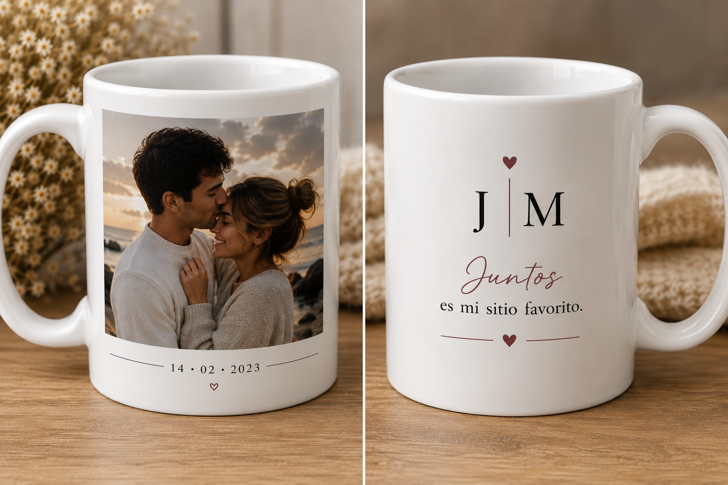Taza Pareja