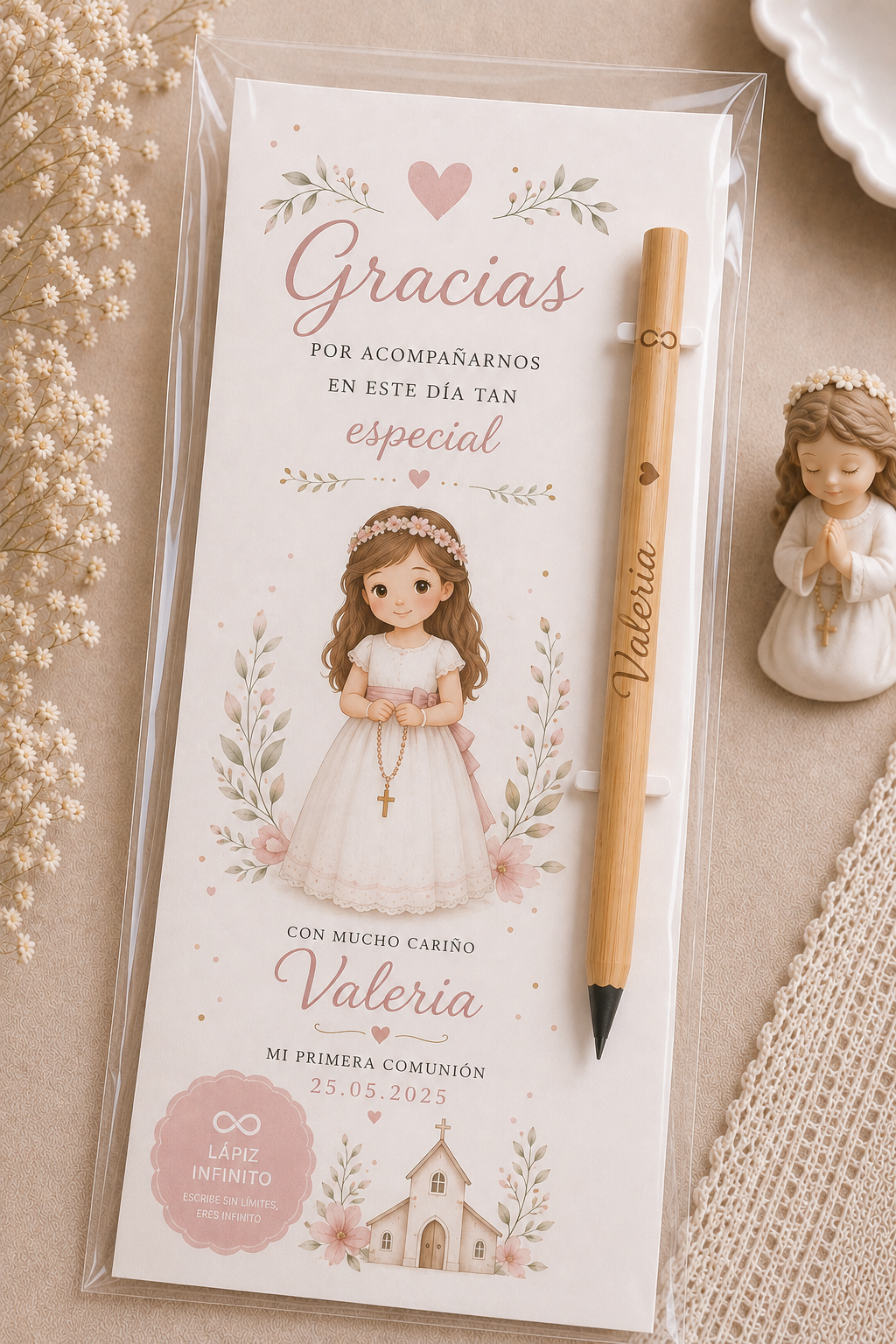 Lápiz infinito personalizada