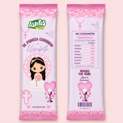 🎀 Aspitos Personalizados para Comunión – Niño o Niña