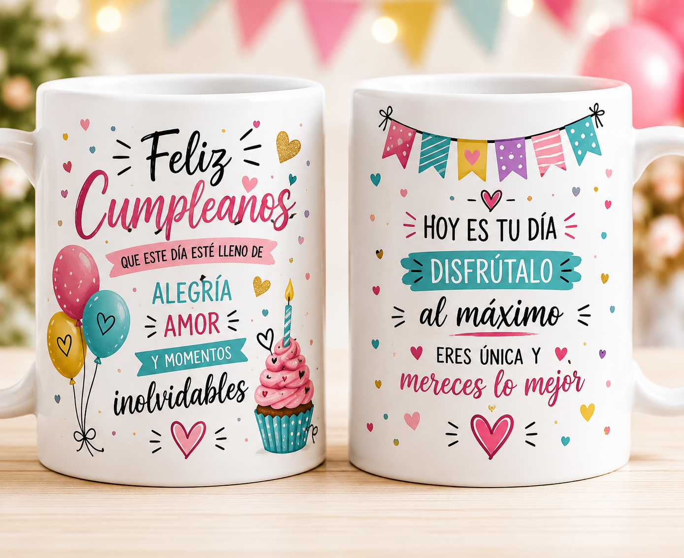 Taza de Cumpleaños Personalizada