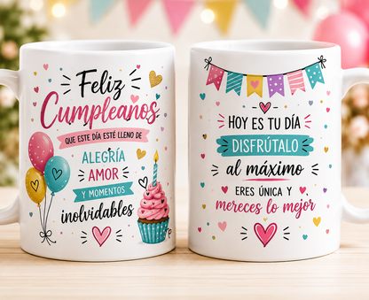 Taza de Cumpleaños Personalizada