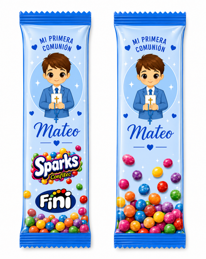 🍬 Sparks Personalizados para Comunión