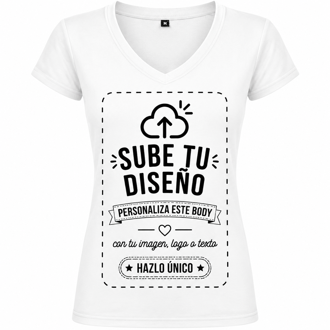Camisetas de Mujer (Cuello V)