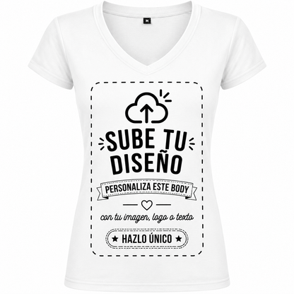 Camisetas de Mujer (Cuello V)