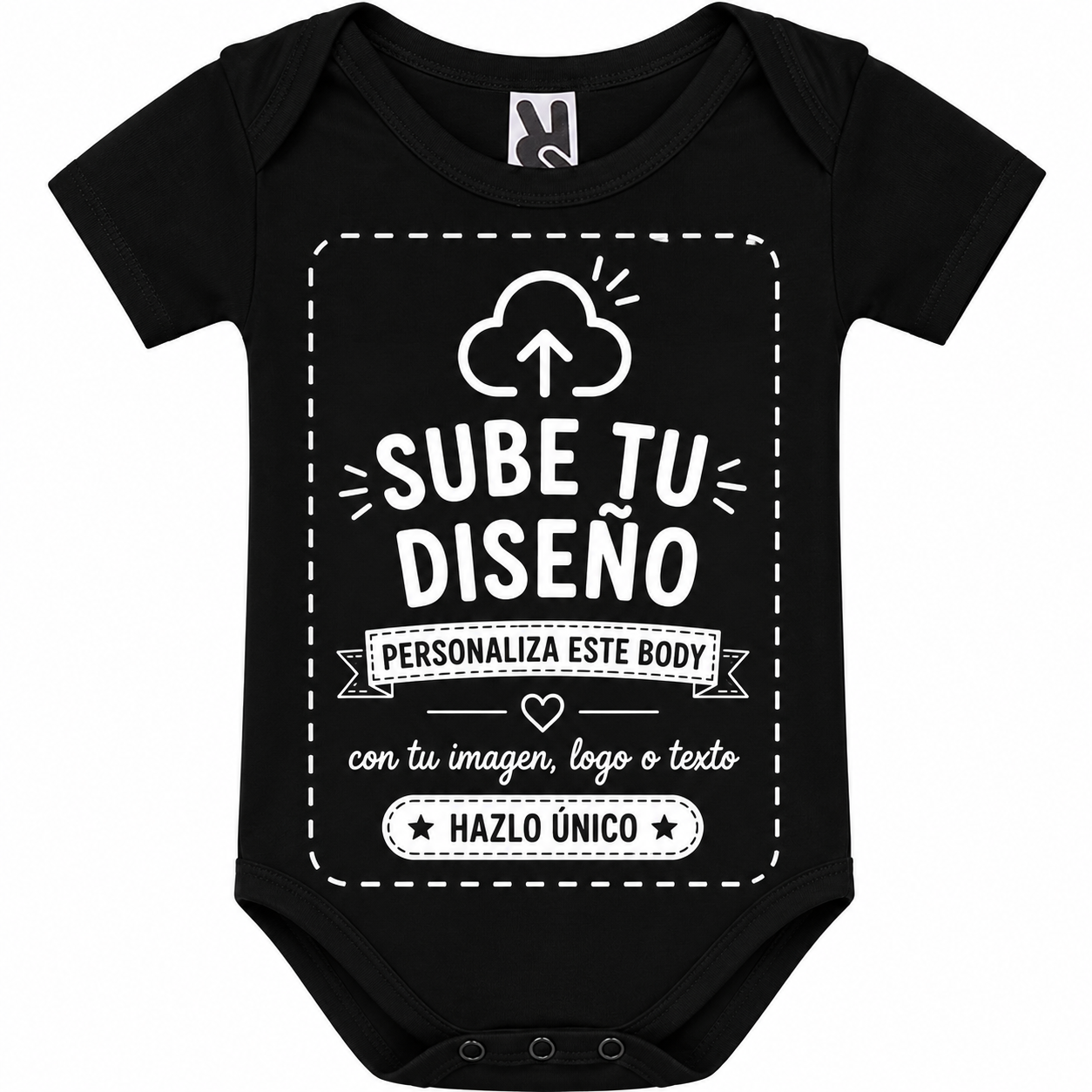 Body Personalizados Mangas Cortas