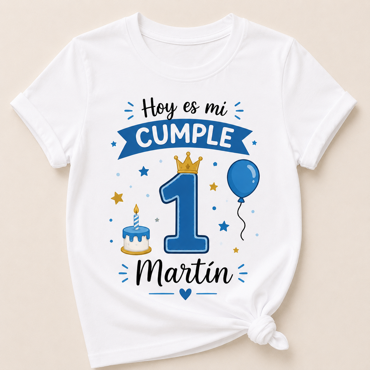Camiseta Personalizada Niños (IMAGEN FRONTAL)