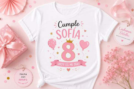 Camiseta Personalizada Niños