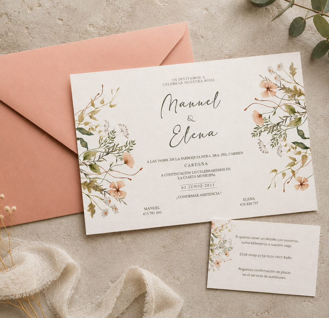 FLORAL SALMÓN