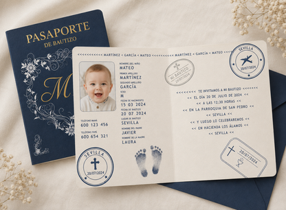 PASAPORTE AZUL MARINO