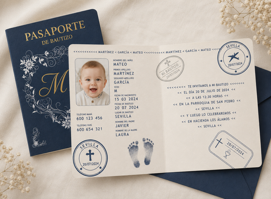 PASAPORTE AZUL MARINO