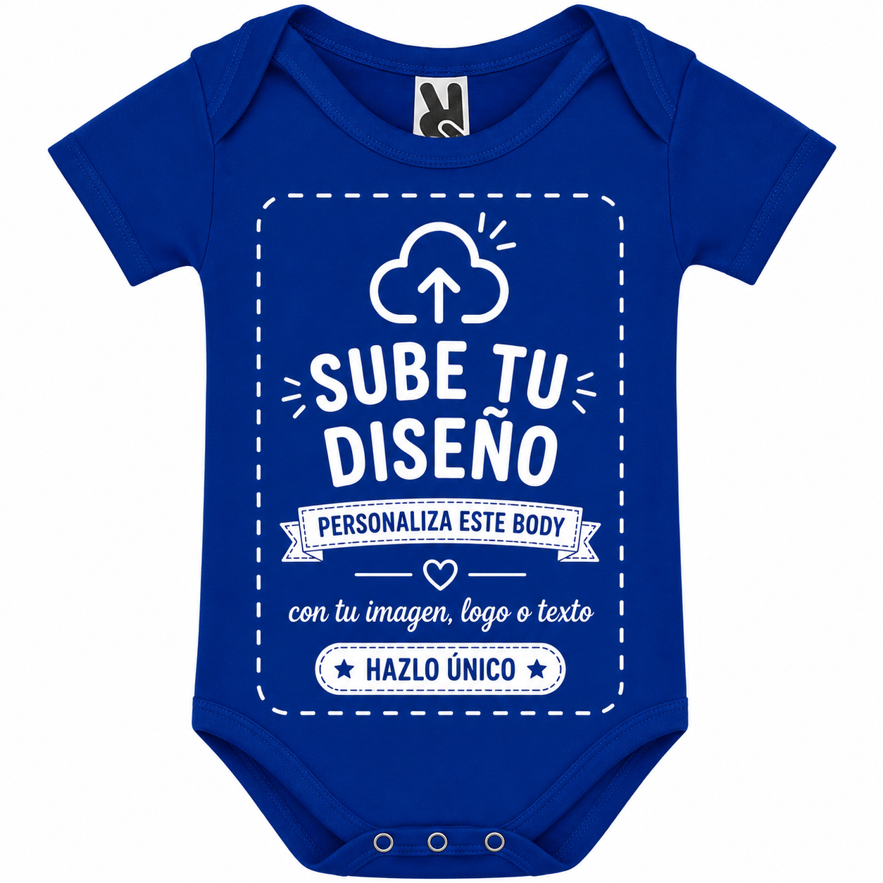 Body Personalizados Mangas Cortas